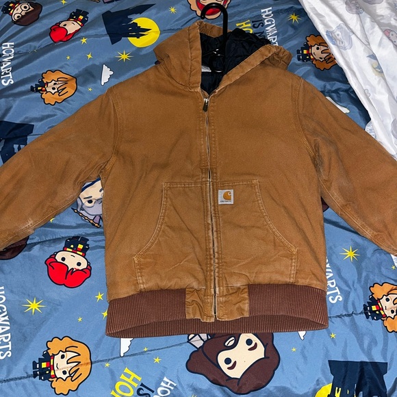 Carhartt Other - Carhartt Kids Tan Puffer Jacket